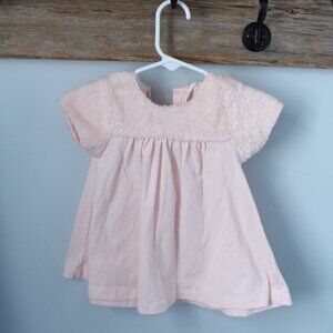 Jessica Simpson Size 2T Pink Top Faux Fur